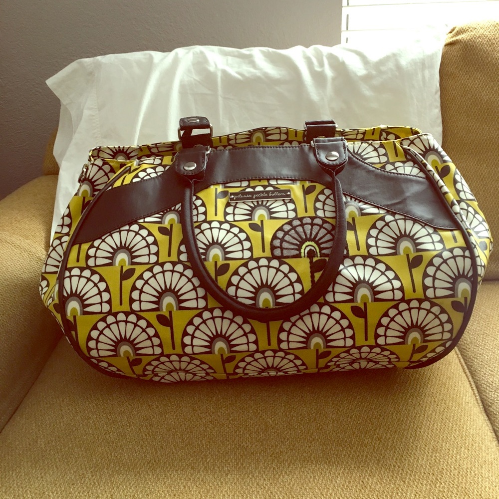 Petunia Pickle Bottom weekender bag